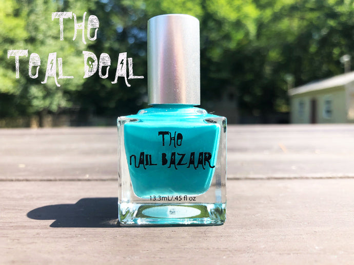 The Teal Deal Nail Polish